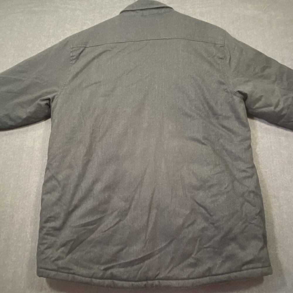 Mens Rugged Elements Dark Gray Jacket Snap Button… - image 8